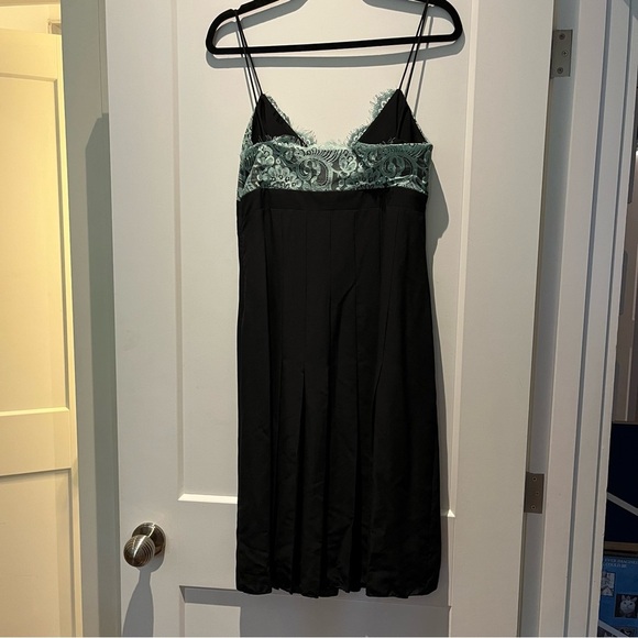 Vintage Nicole Miller Collection Silk Lingerie Inspired 90s y2k Slip Midi Dress - Picture 6 of 11
